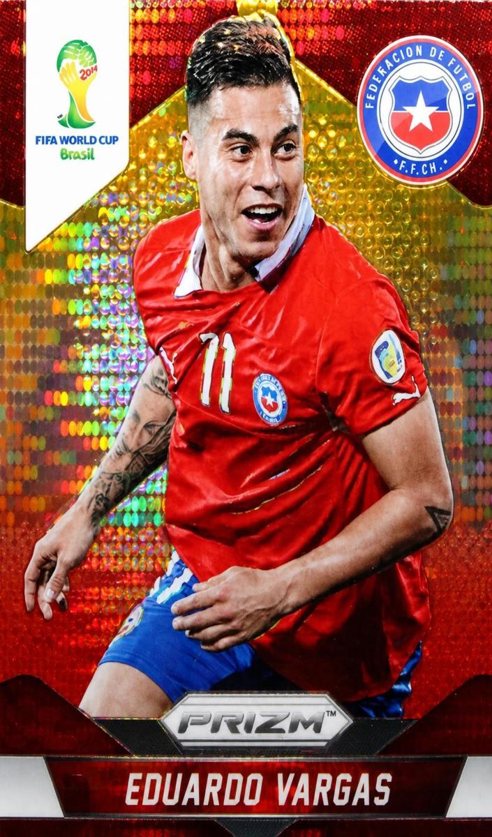 2014 Eduardo Vargas [Yellow and Red Pulsar] #46