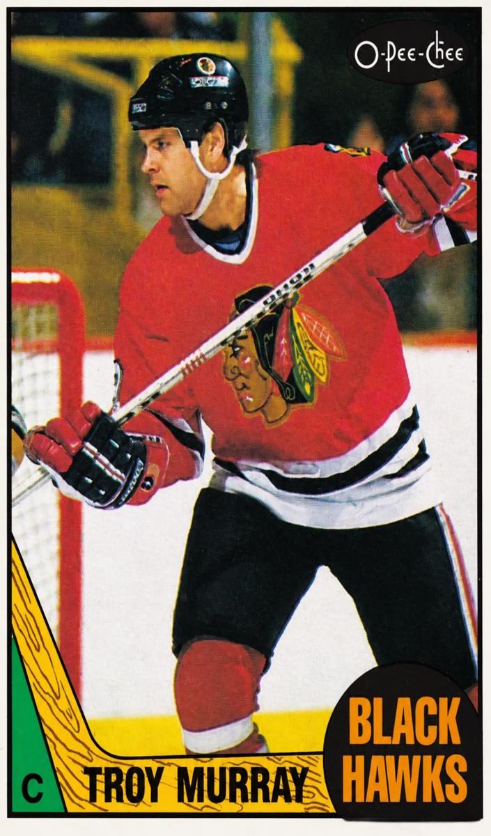 1987 O-Pee-Chee Troy Murray #74 card