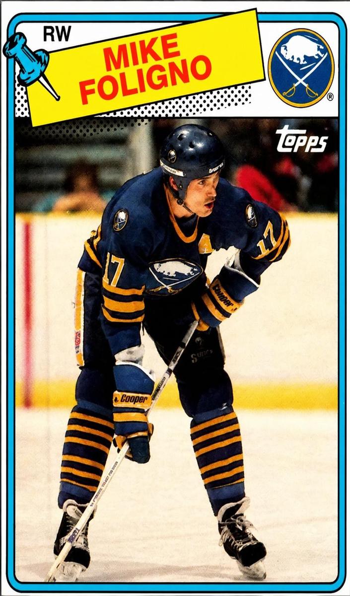 1988 Mike Foligno #184