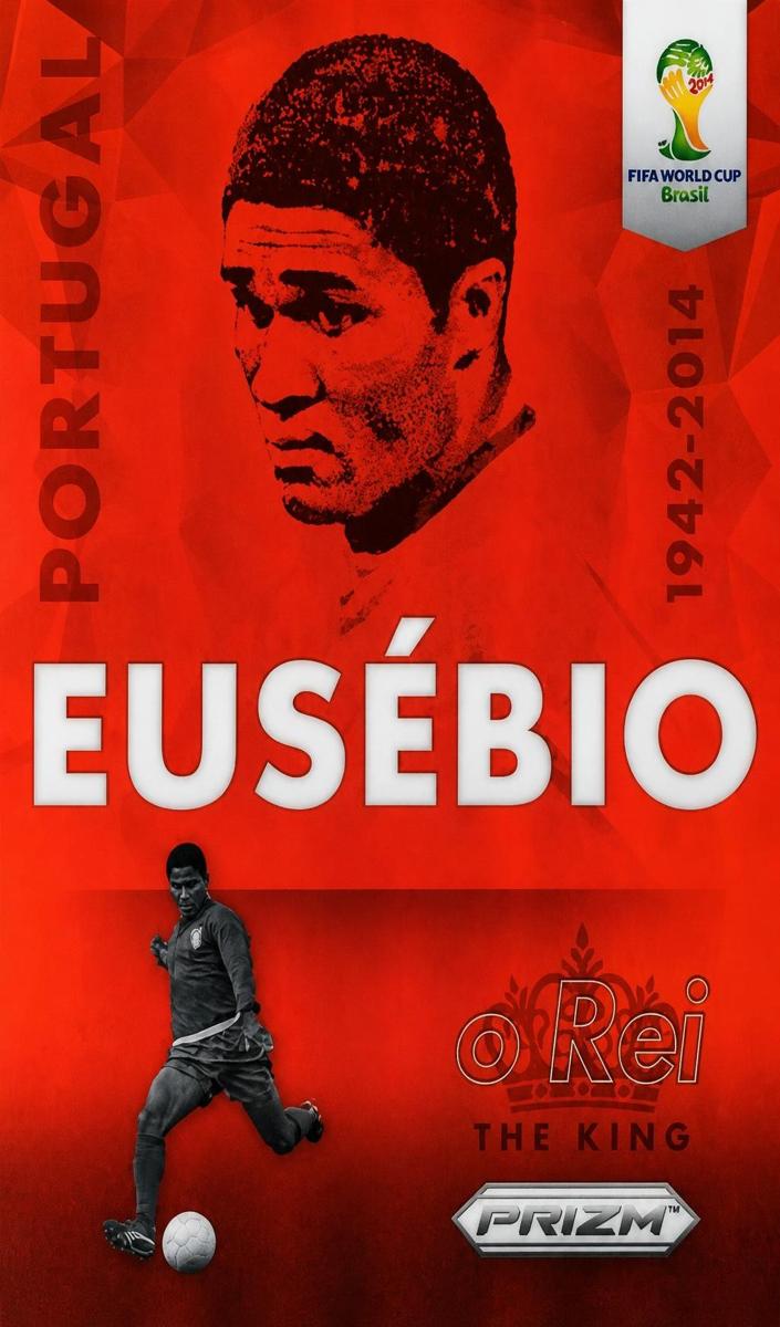 2014 Panini Prizm World Cup Eusebio [Silver] #T-EUS card