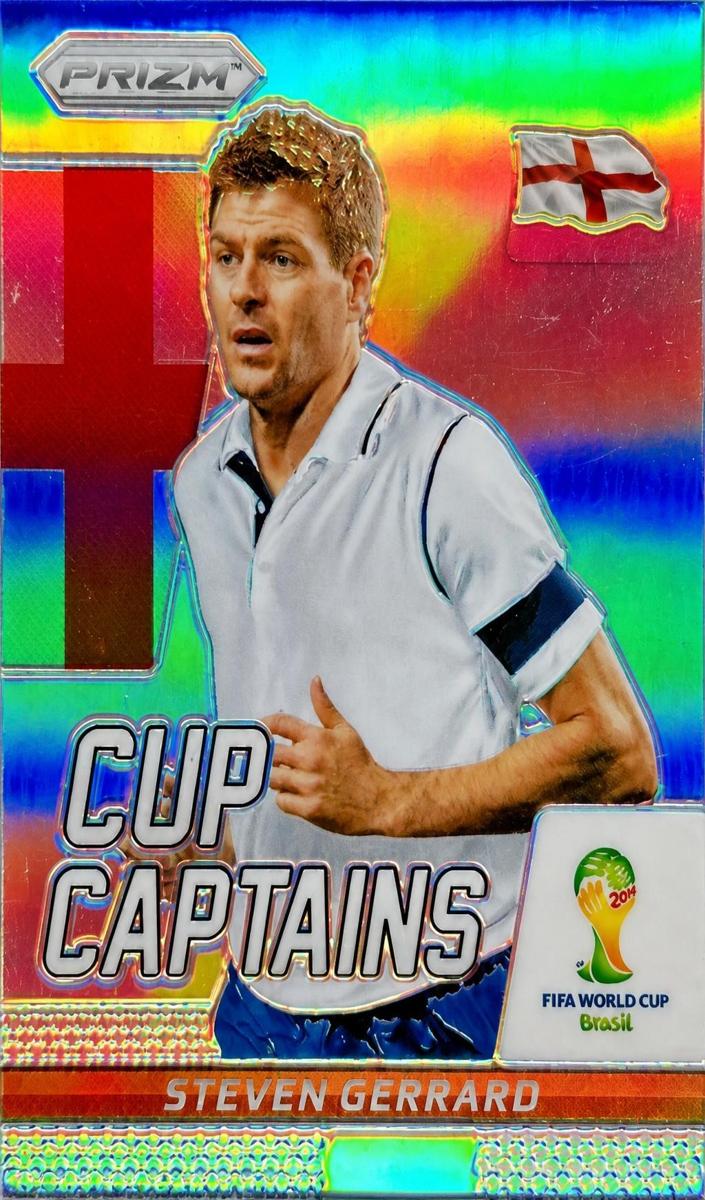 2014 Panini Prizm World Cup Steven Gerrard [Purple] #27 card