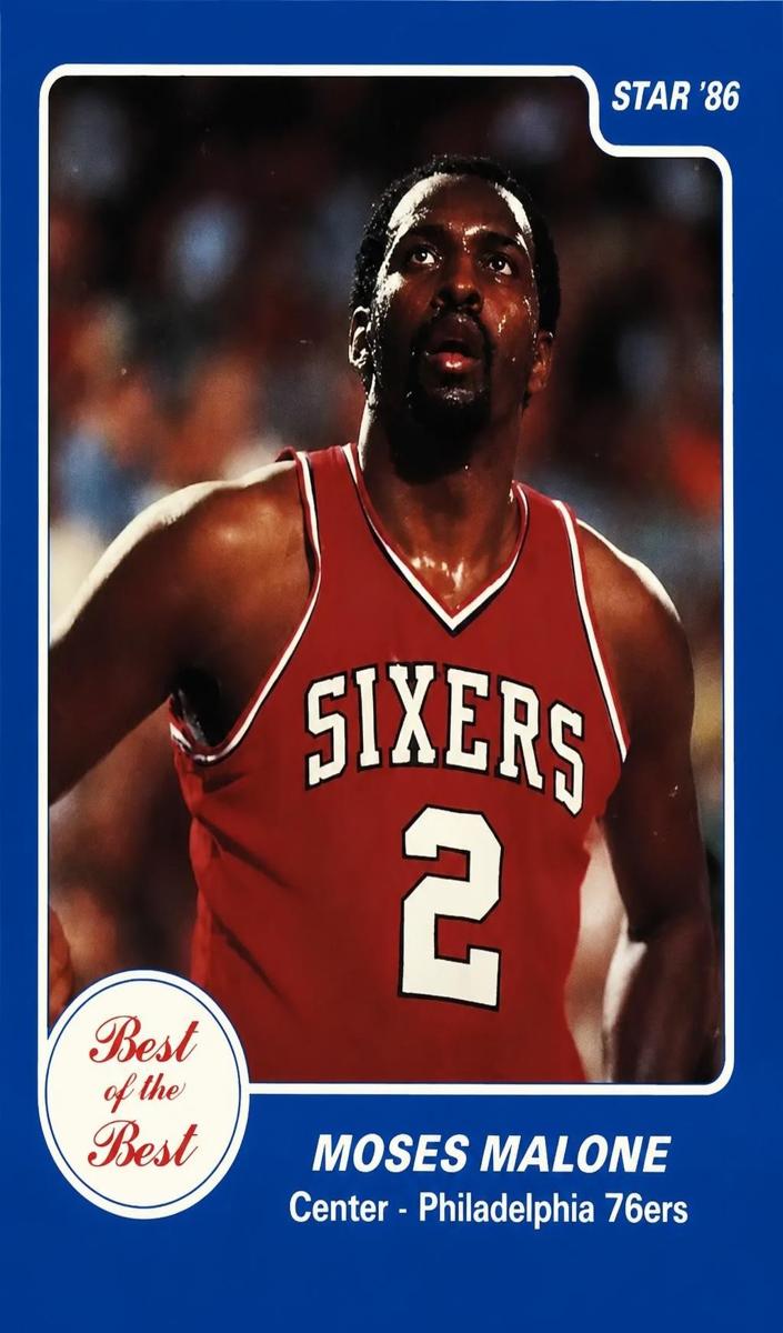 1986 Moses Malone #10