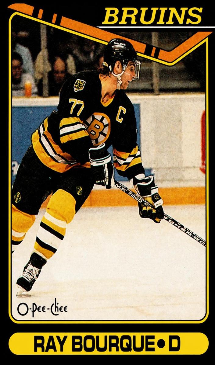 1990 O-Pee-Chee Ray Bourque #43 card