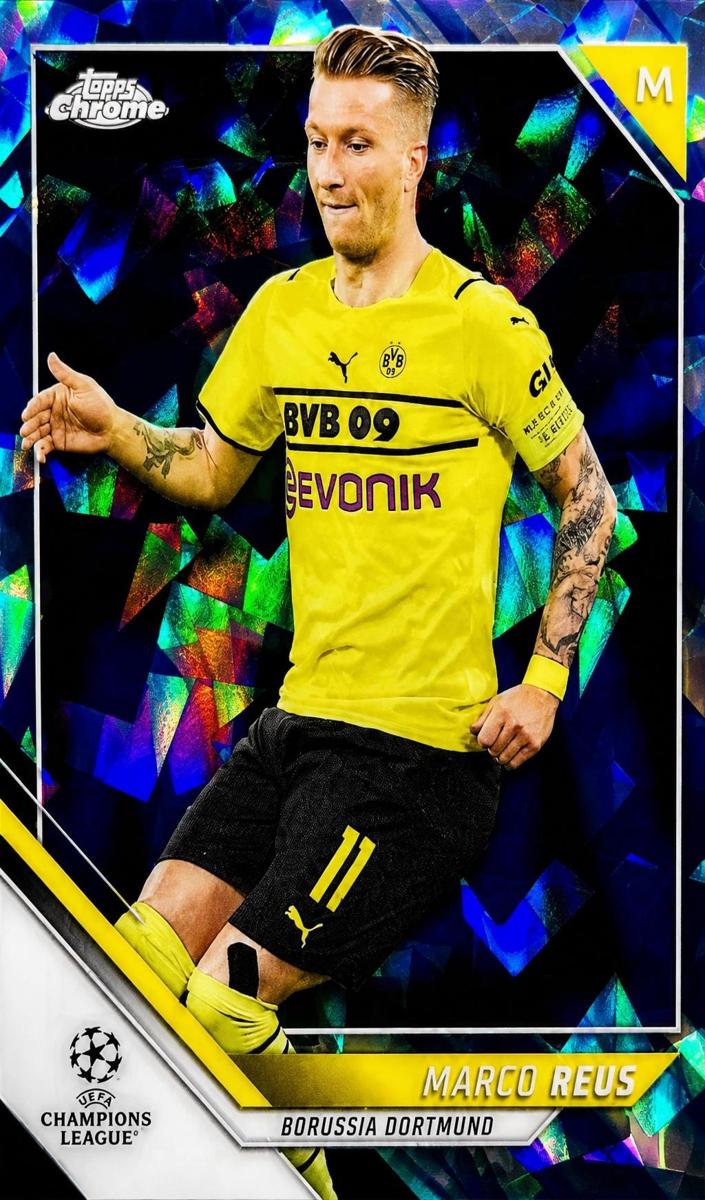 2021 Topps Chrome Sapphire UEFA Champions League Marco Reus #133 card