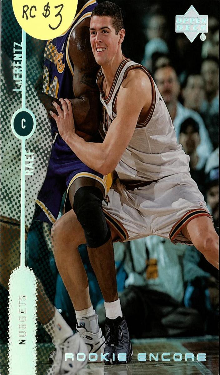 1998 Upper Deck Encore Raef LaFrentz #RE5 card