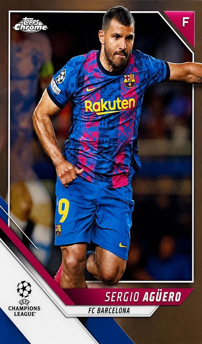 2021 Sergio Aguero #39