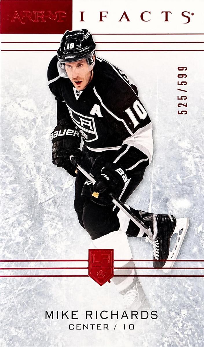 2014 Upper Deck Artifacts Mike Richards [Ruby] #51 card