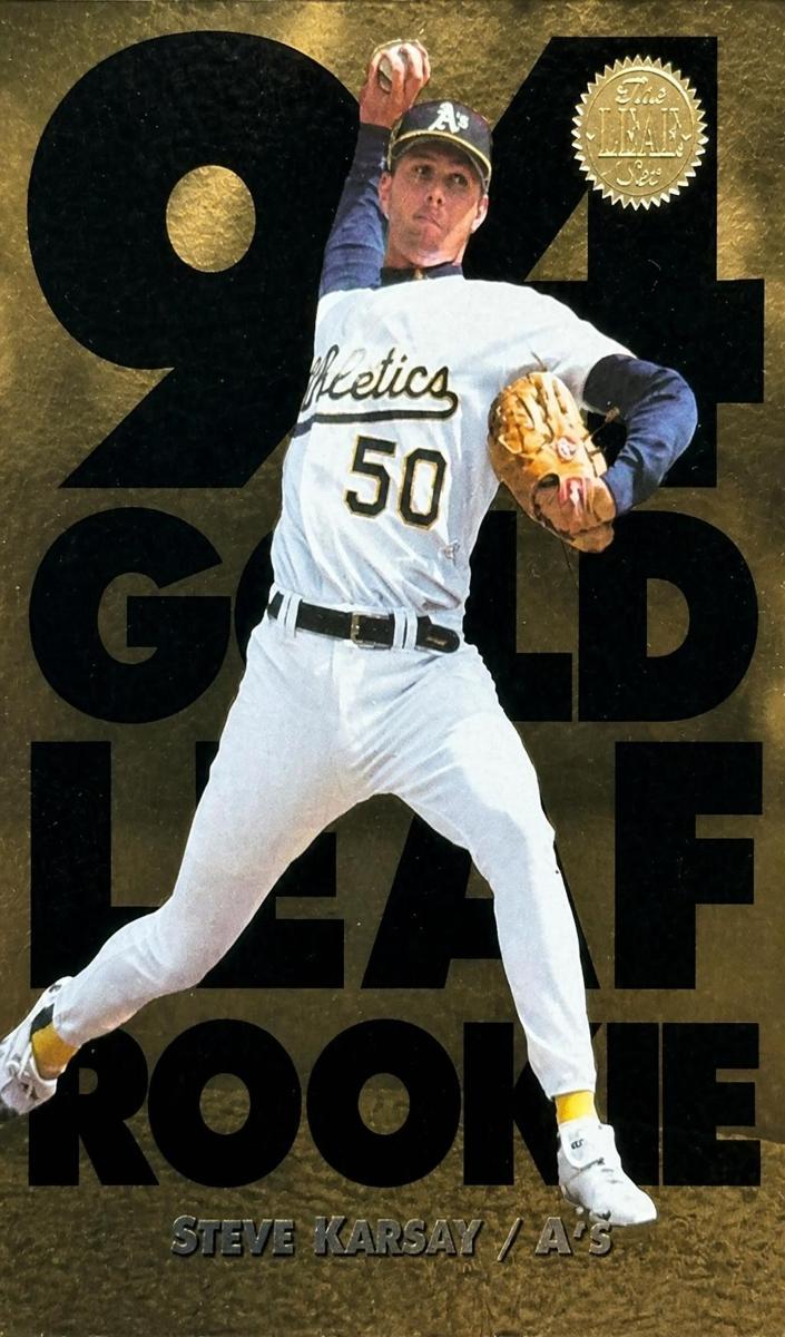 1994 Leaf Steve Karsay #9 card
