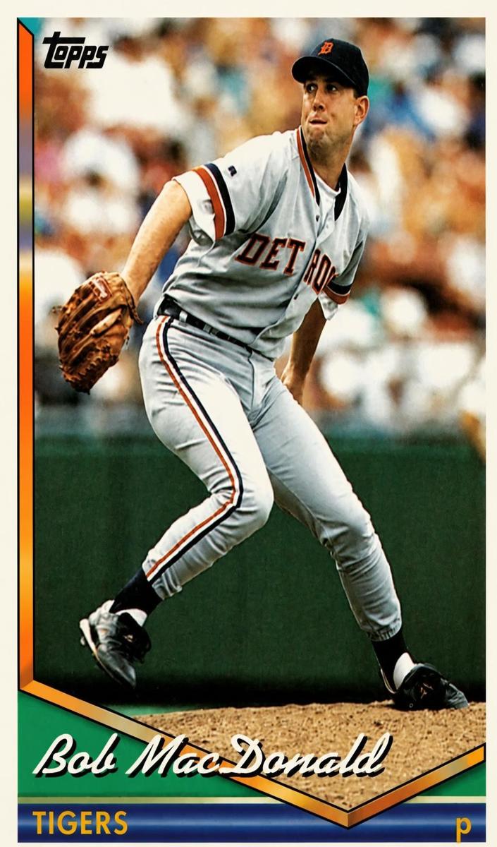 1994 Topps Bob MacDonald #162 card