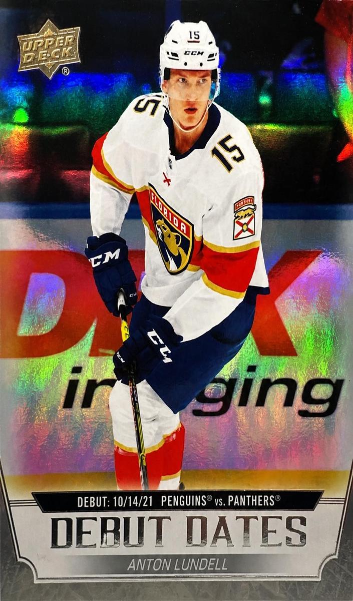 2022 Upper Deck Anton Lundell #DD-3 card