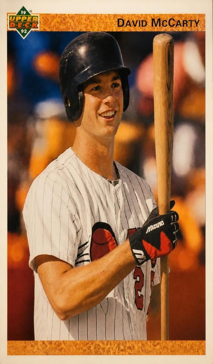 1992 Upper Deck David McCarty #75 card