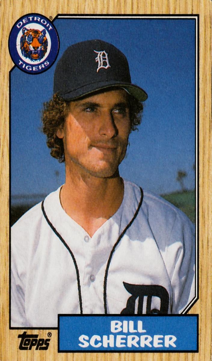 1987 Topps Bill Scherrer #98 card