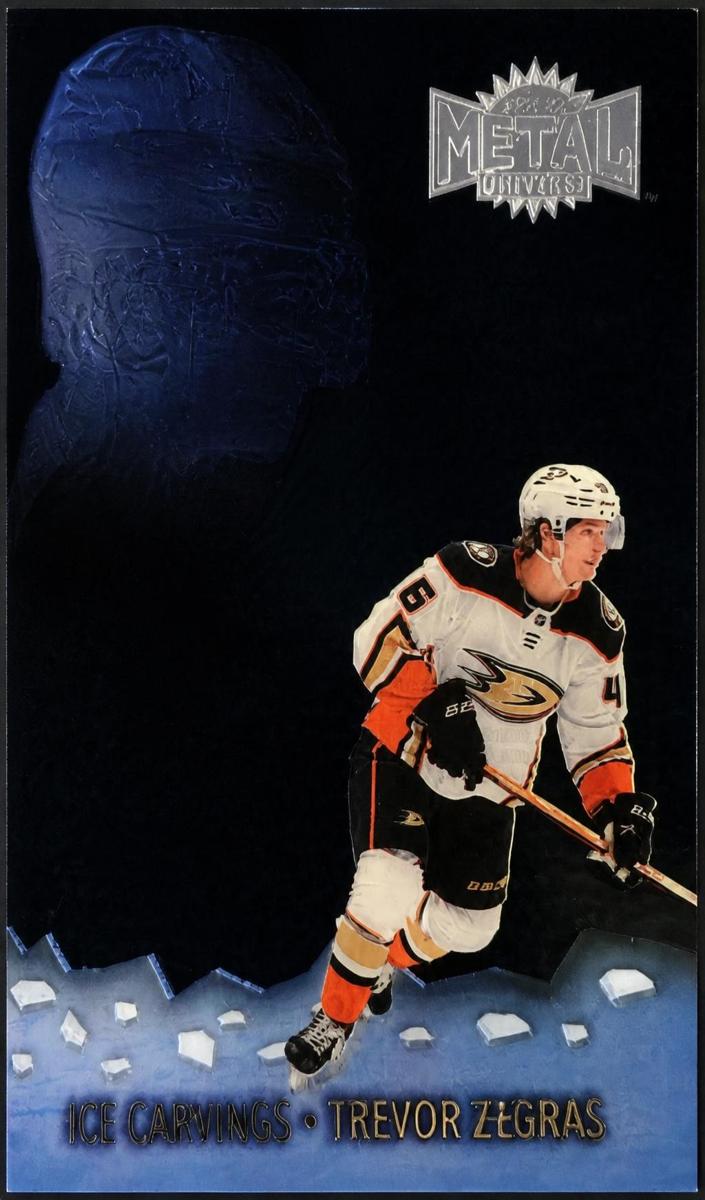 2021 Skybox Metal Universe Trevor Zegras [Spectrum] #IC-16 card