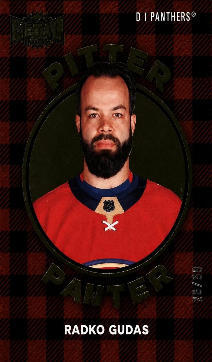 2021 Skybox Metal Universe Radko Gudas [Gold] #PP-6 card