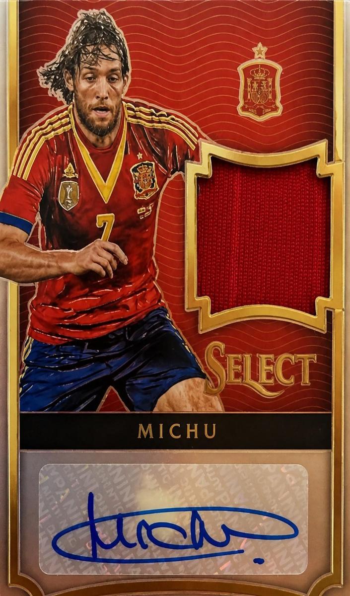 2015 Panini Select Michu [Prime Green] #30 card
