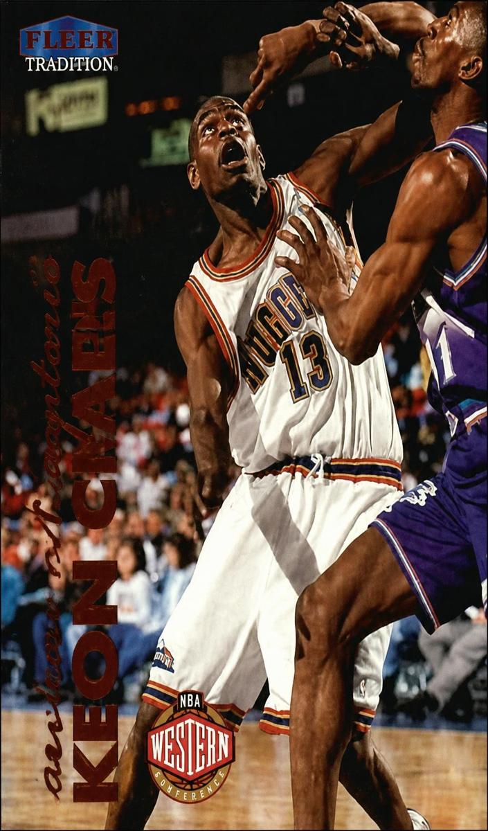 1999 Fleer Tradition Keon Clark #43 card