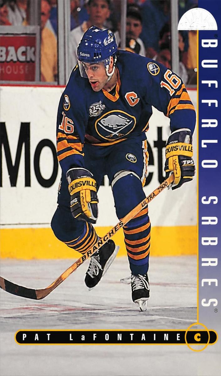 1995 Leaf Pat LaFontaine #140 card