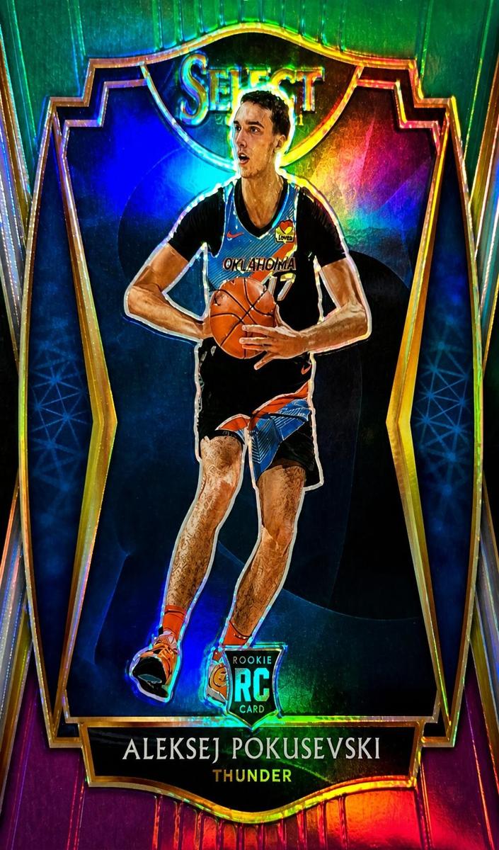 2020 Panini Select Aleksej Pokusevski #176 card
