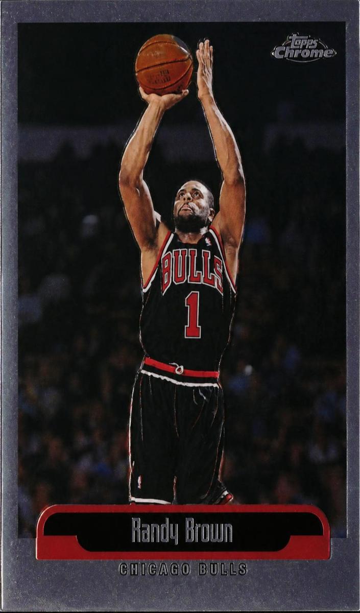 1999 Topps Chrome Randy Brown #222 card
