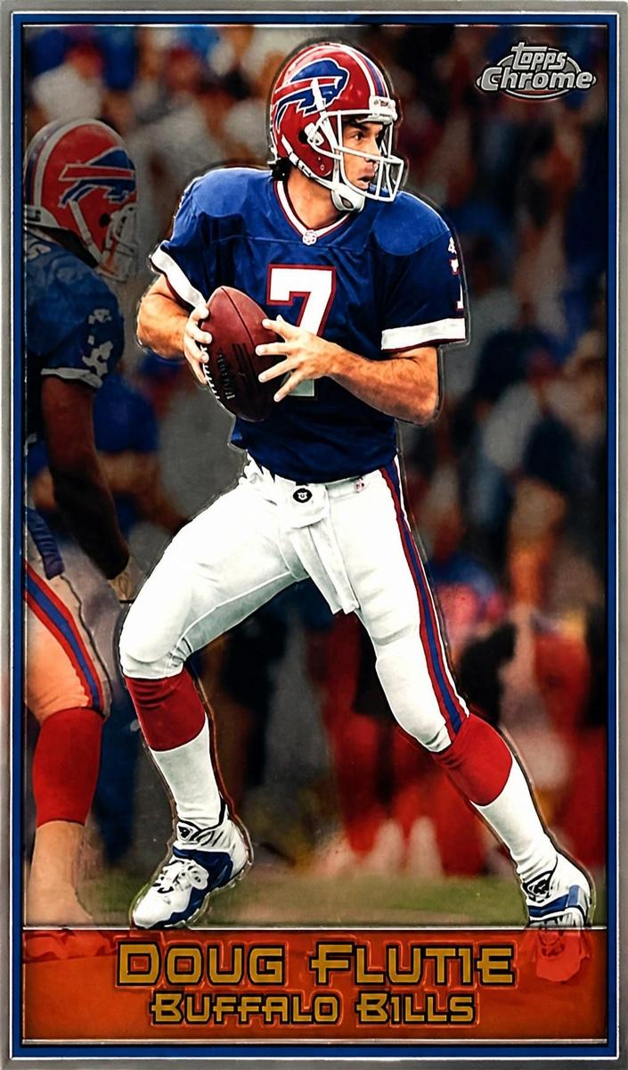 1999 Topps Chrome Doug Flutie #20 card