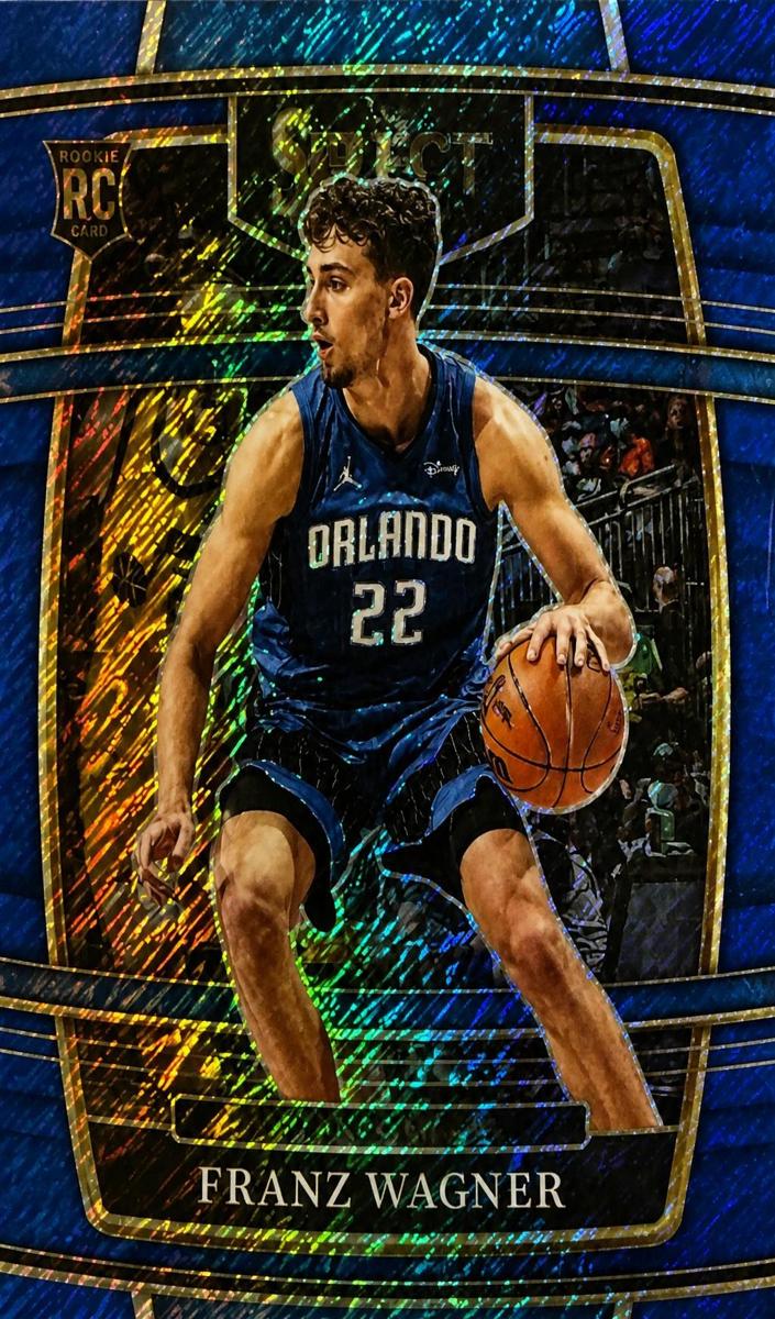 2021 Franz Wagner [Blue Shimmer Prizm] #15