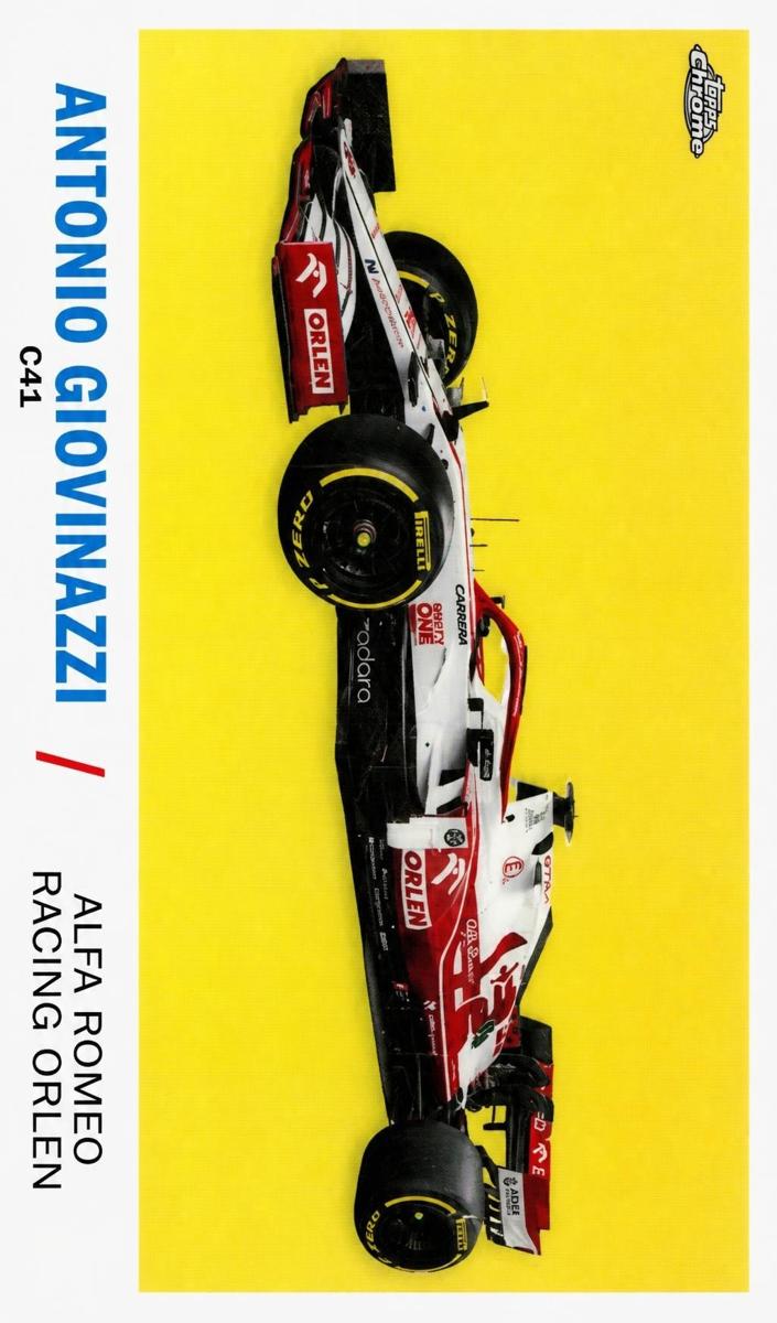 2021 Antonio Giovinazzi #T61-AG