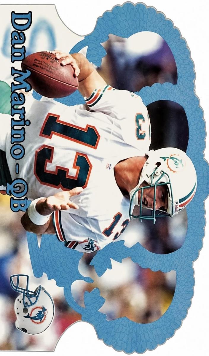 1995 Dan Marino [Blue Holofoil] #13