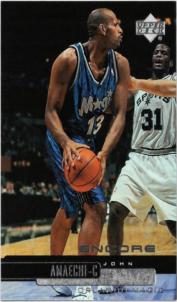 1999 Upper Deck Encore John Amaechi #55 card