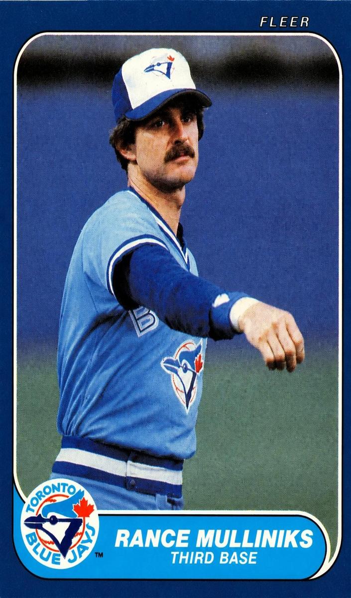 1986 Rance Mulliniks #68
