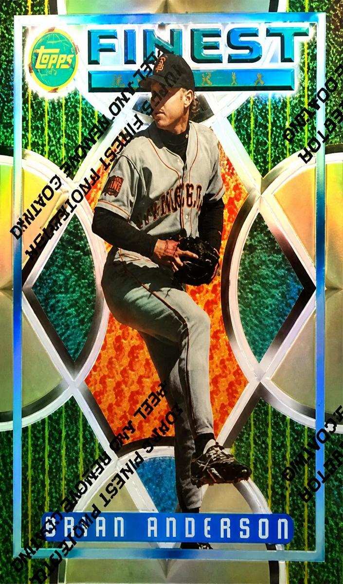 1995 Brian Anderson [Refractor w/ Coating] #12