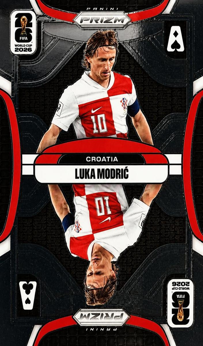 2026 Panini Prizm FIFA World Cup Luka Modric #7 card