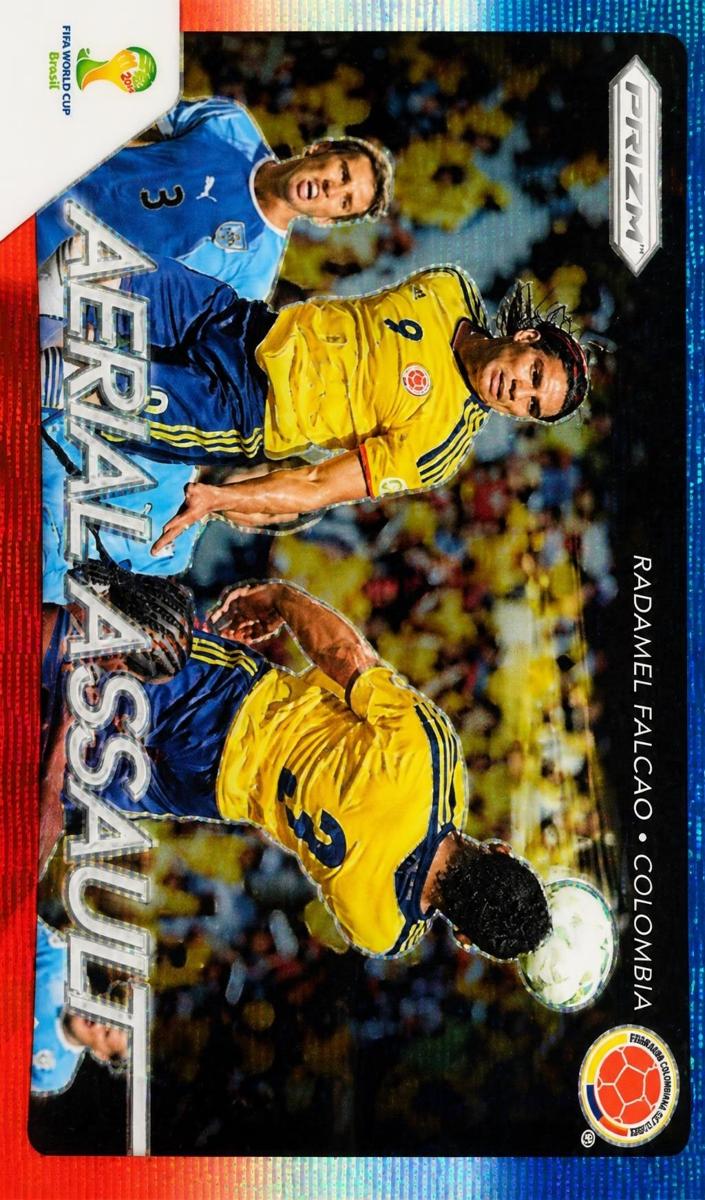 2014 Radamel Falcao [Red White & Blue Power Plaid] #5