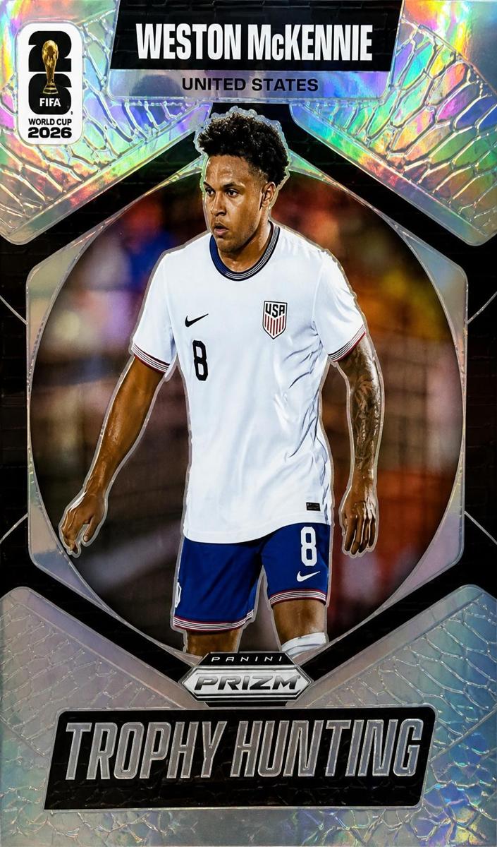 2026 Panini Prizm FIFA World Cup Weston McKennie #21 card