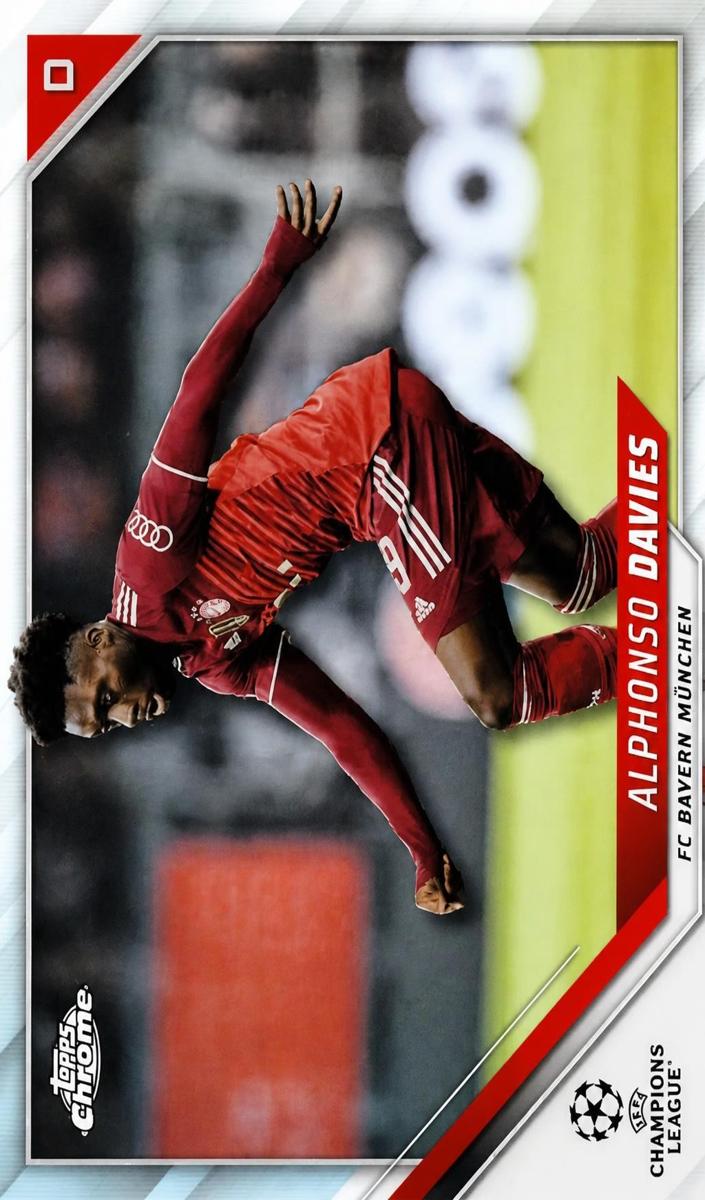 2021 Alphonso Davies [Refractor] #88