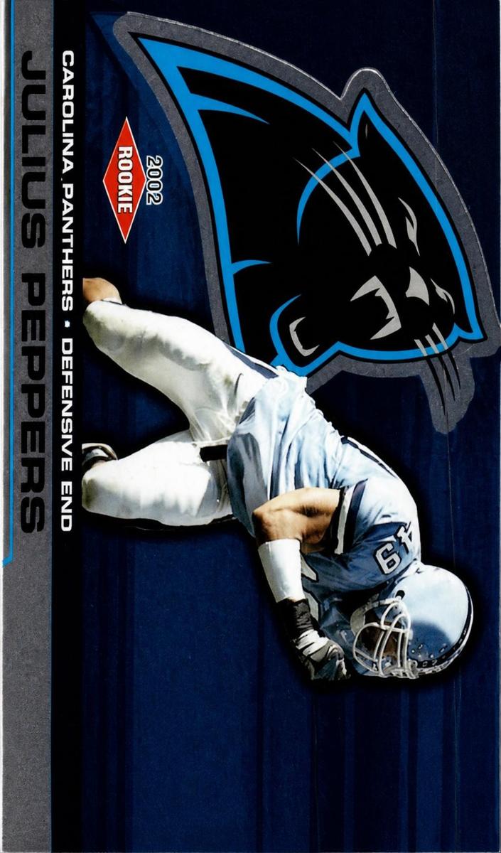2002 Julius Peppers [Retail Rookies] #130