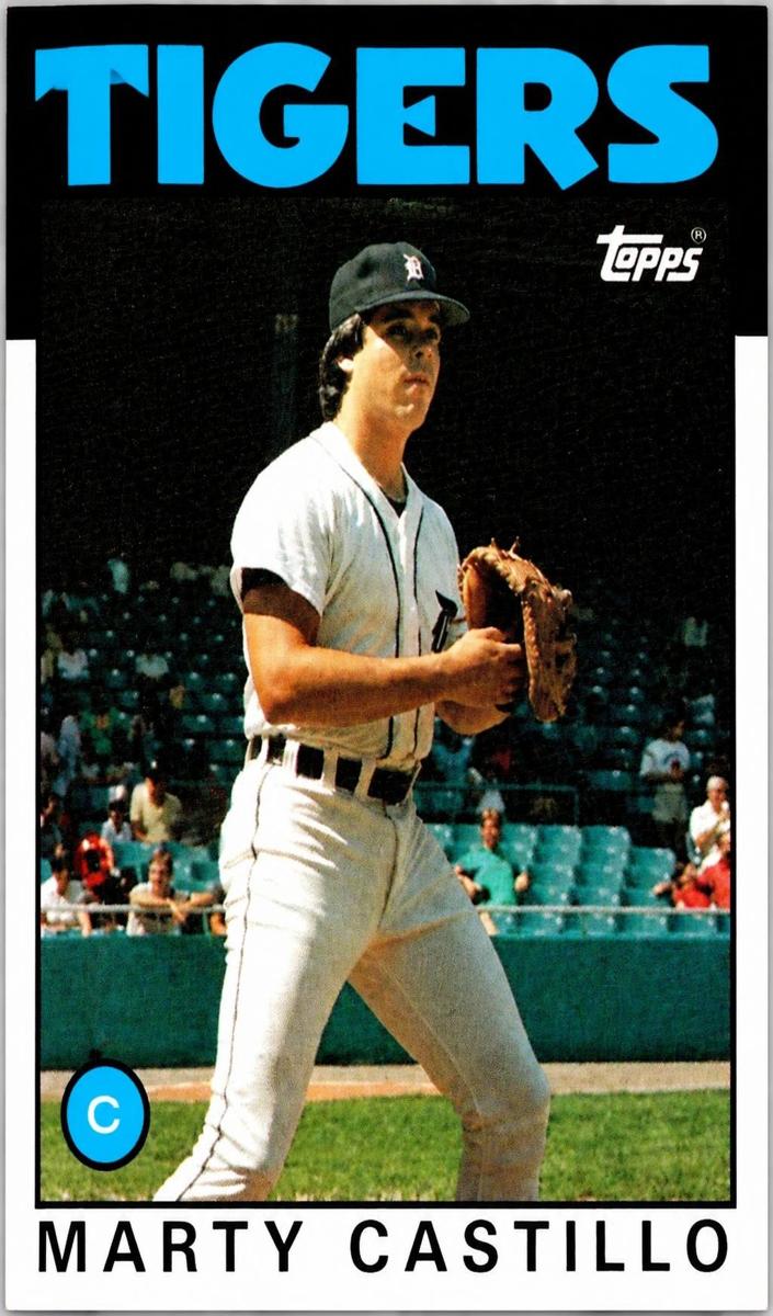 1986 Topps Marty Castillo #788 card