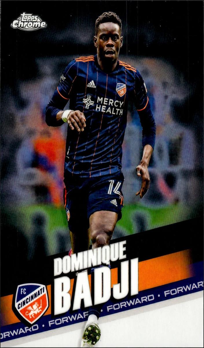 2022 Topps Chrome MLS Dominique Badji #73 card