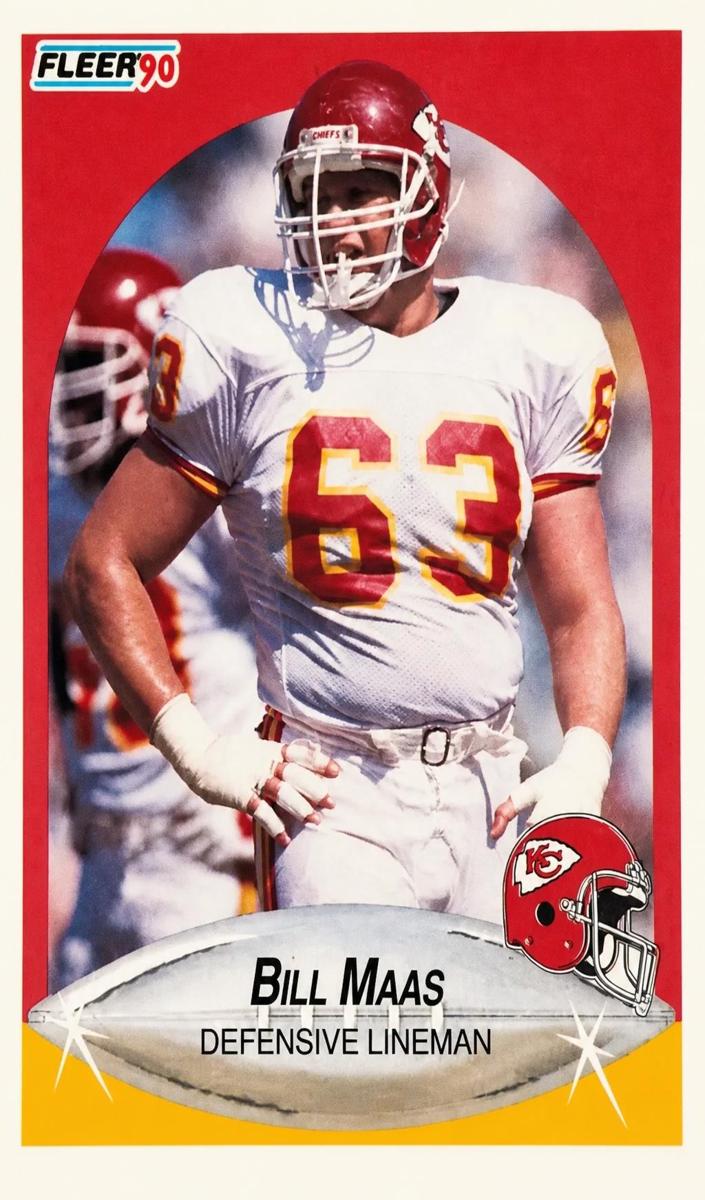1990 Bill Maas #203