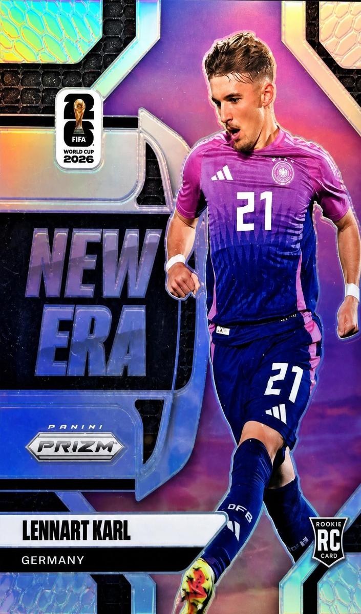 2026 Panini Prizm FIFA World Cup Lennart Karl [Silver] #16 card