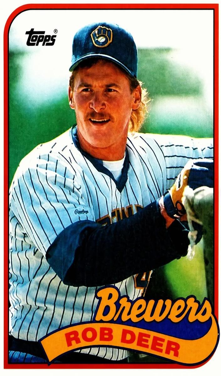 1989 Topps Rob Deer #364 card