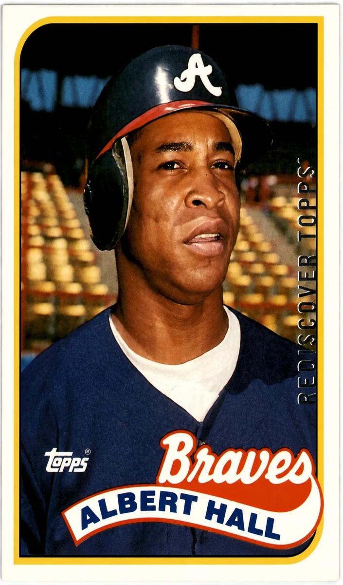 1989 Topps Albert Hall #433 card