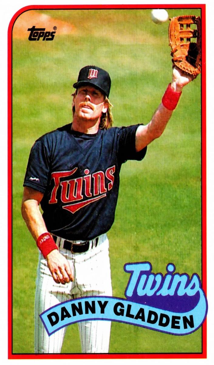 1989 Topps Danny Gladden #426 card