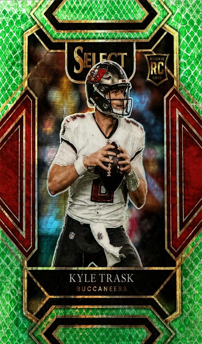 2021 Panini Select Kyle Trask #263 card