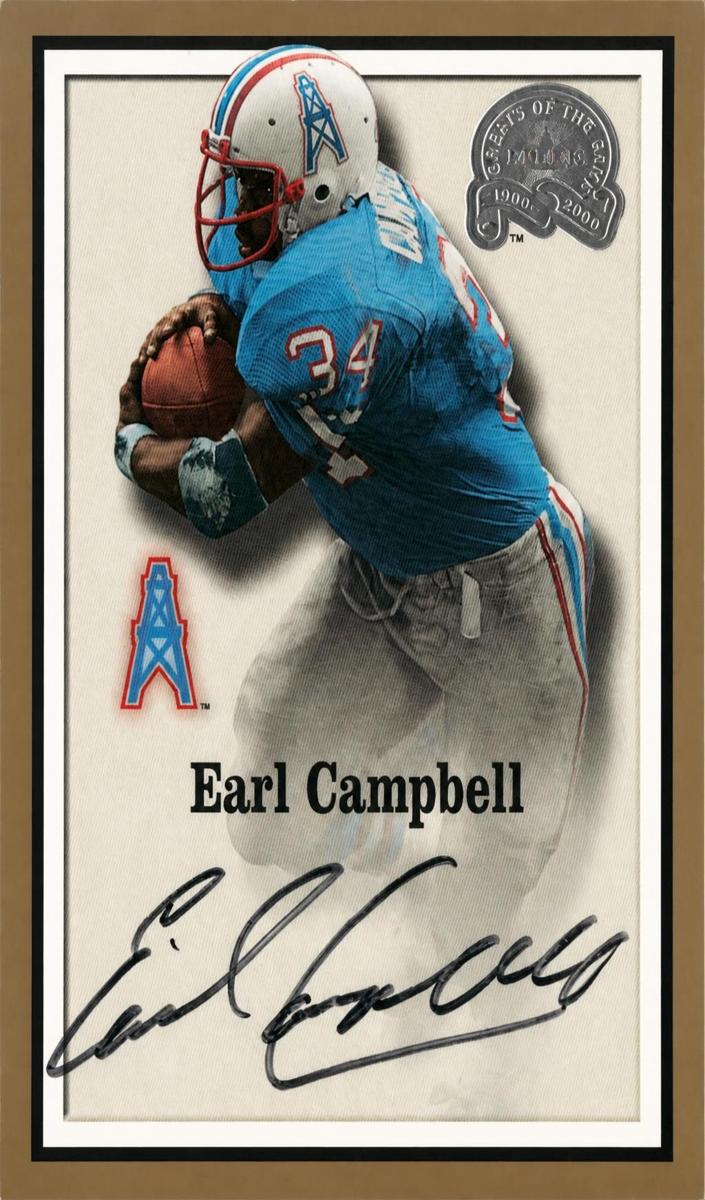 2000 Earl Campbell #NNO