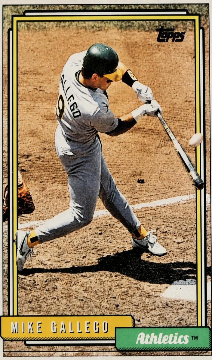 1992 Mike Gallego #76