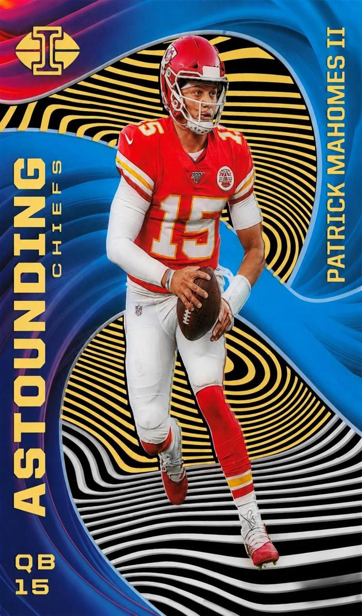 2020 Panini Illusions Patrick Mahomes II [Light Blue] #A11 card