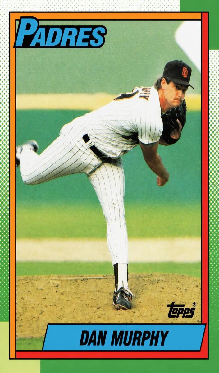 1990 Topps Dan Murphy #649 card