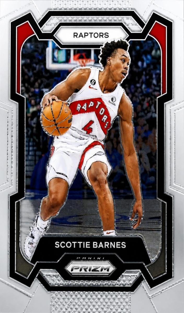Scottie Barnes 2023-24 Prizm Basketball card
