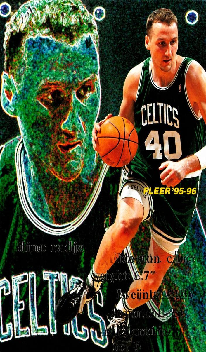 1995 Fleer Dino Radja #11 card