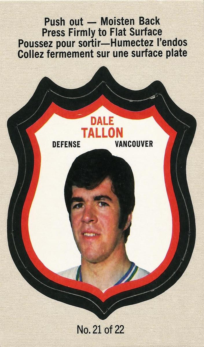 1972 Dale Tallon #21